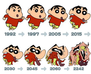 Illustration for article titled The Horrible Evolution of Anime's Most Lovable Brat